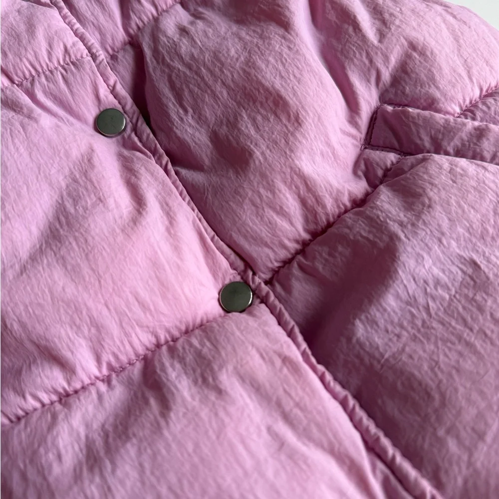 Zara Kids Puffer Jacket Vest Beige, Pink, Green 2T-4T Waterproof Lottie Girl’s - Picture 12 of 16